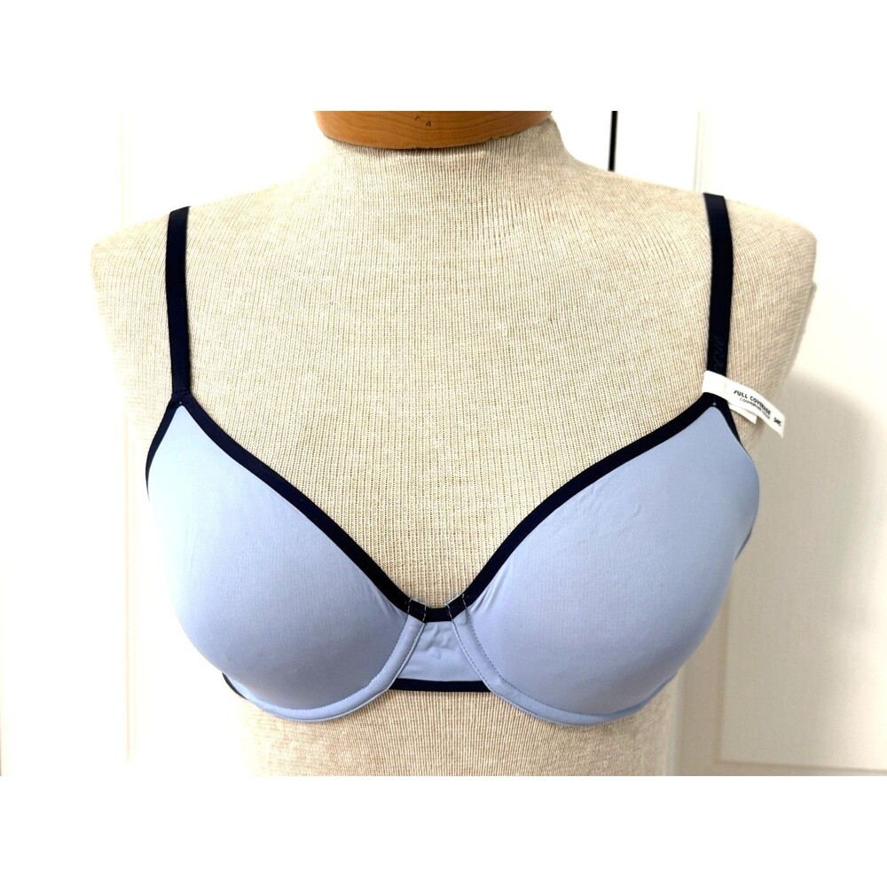 NWT AERIE Blue Size 34C full coverage SMOOTHEZ bra women’s NEW